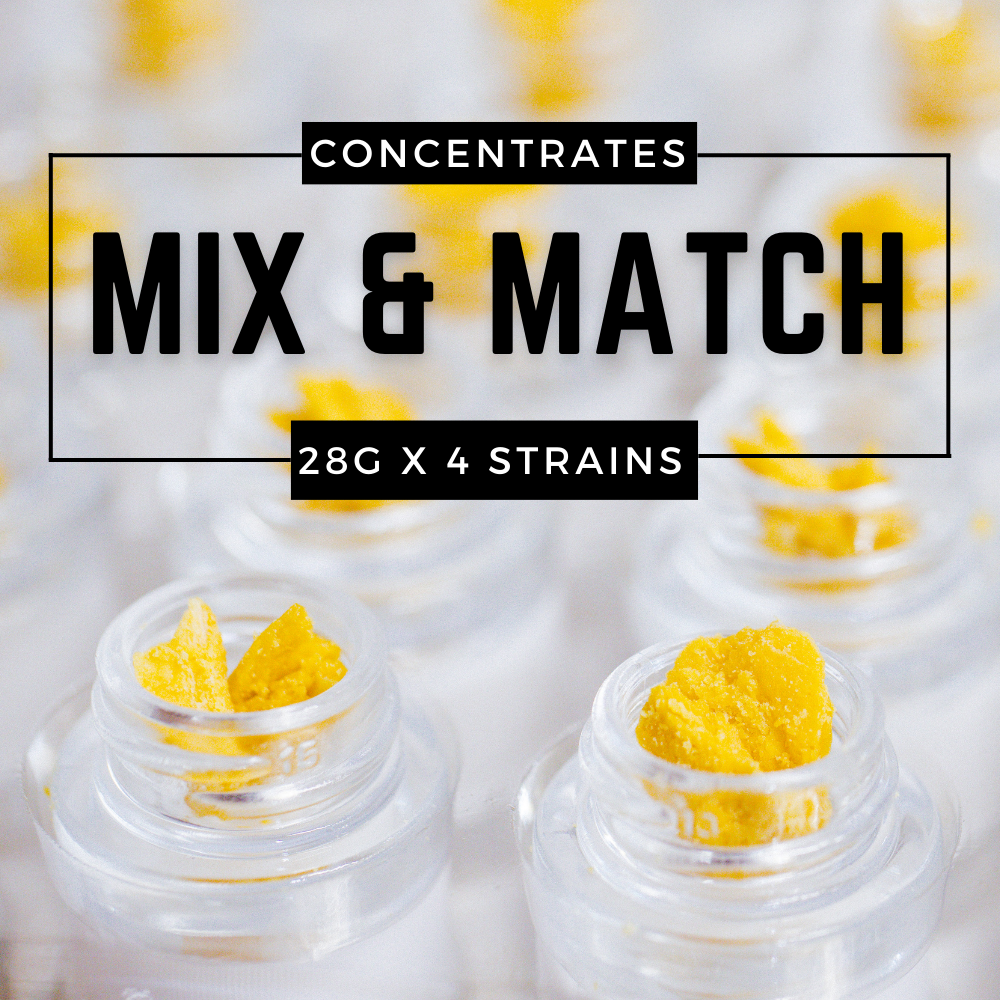 Mix N’ Match – Concentrates (Quarter Pound) — buy weed online in Canada from The Herb Centre