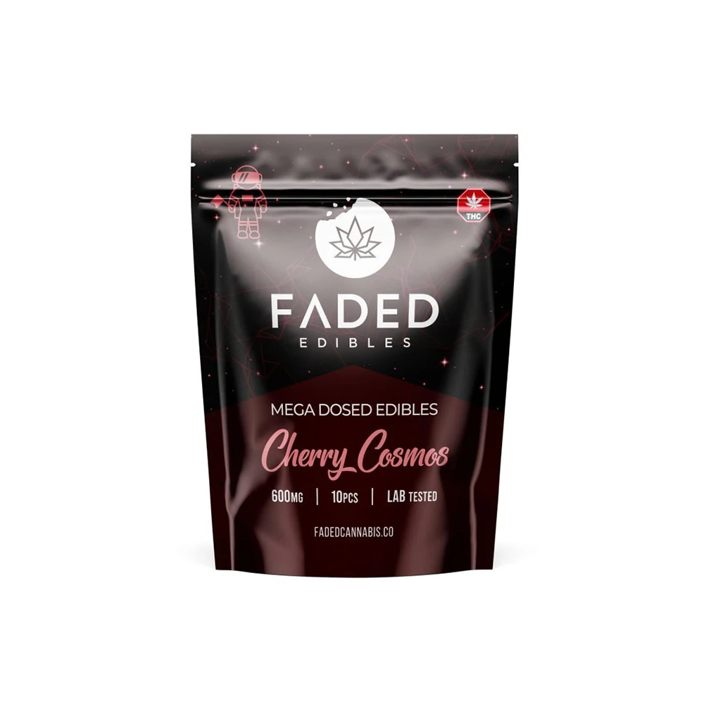 Cherry Cosmos Astronauts (600mg THC) – Faded Cannabis Co.