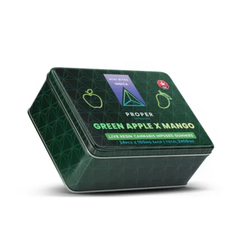 Green Apple & Mango Mini Bites (2400mg THC) – Proper Extracts