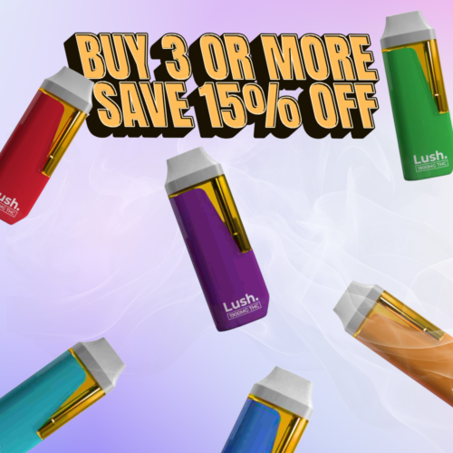 Lush 2mL Disposable Vape Pen Bundle