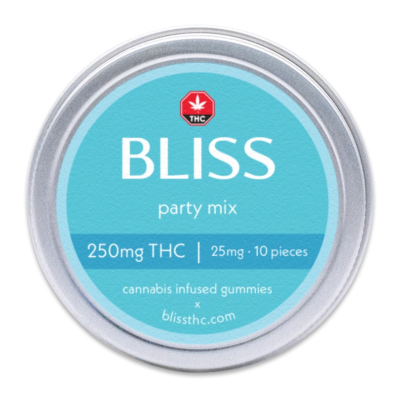 Party Mix (250mg THC) – Bliss