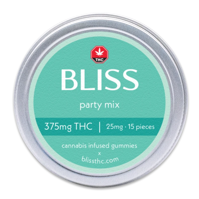Party Mix (375mg THC) – Bliss