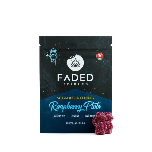 Raspberry Pluto Astronauts (600mg THC) – Faded Cannabis Co.
