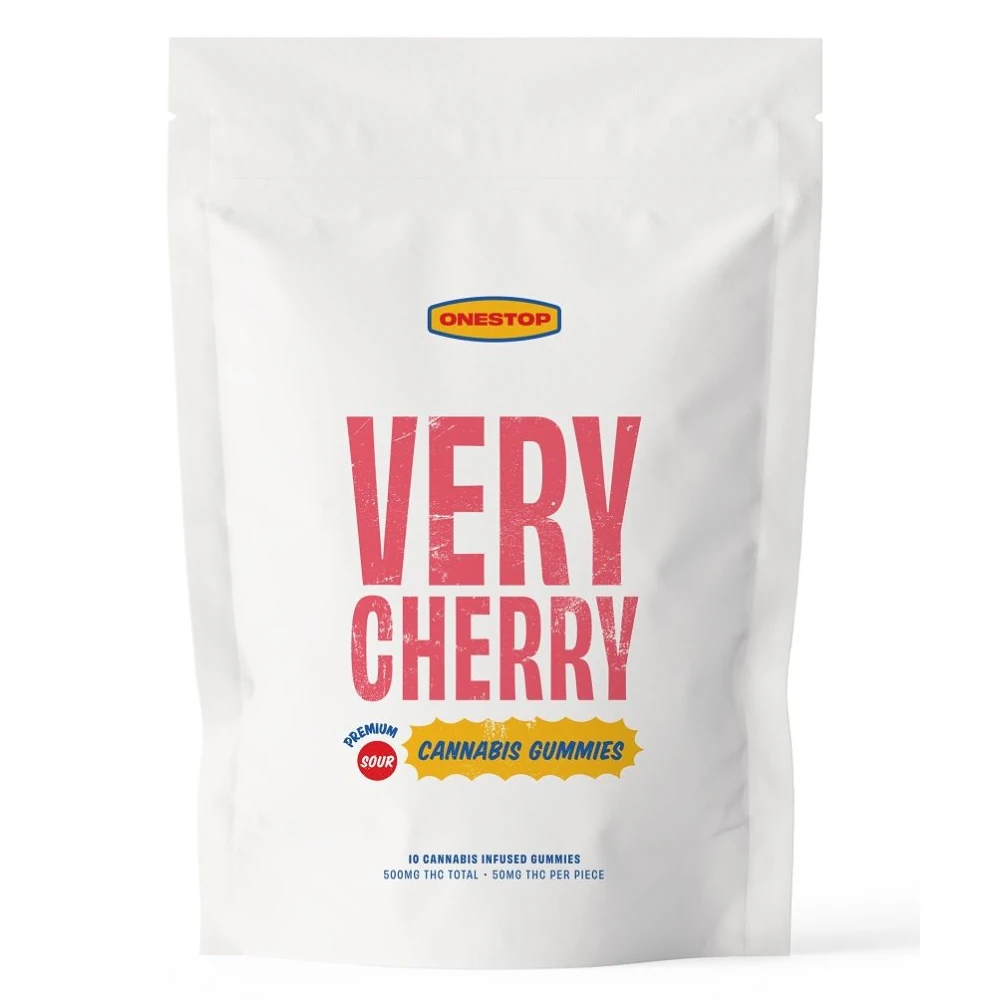 Sour Very Cherry (500mg THC) – One Stop