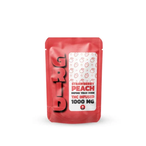 Strawberry Peach (1000mg THC) – GRID